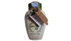  5-bio / herbes de shampooing:alepo líquido laurel jabón: Blooms Champú Seco 400ml del pelo (515)